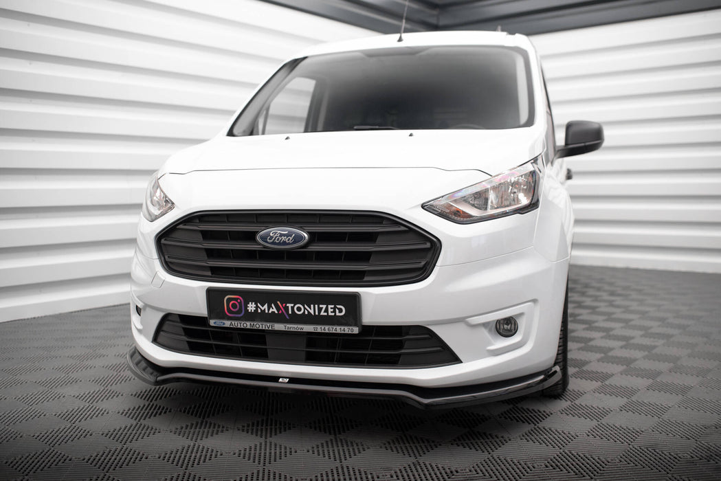 Maxton Design Front Splitter V.1 Ford Transit Connect Mk2 Facelift