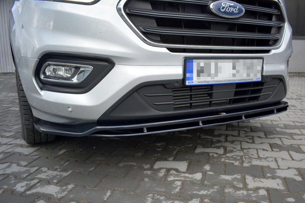 Maxton Design Front Splitter V.1 Ford Transit Custom Mk1 Facelift / Tourneo Custom Mk1 Facelift