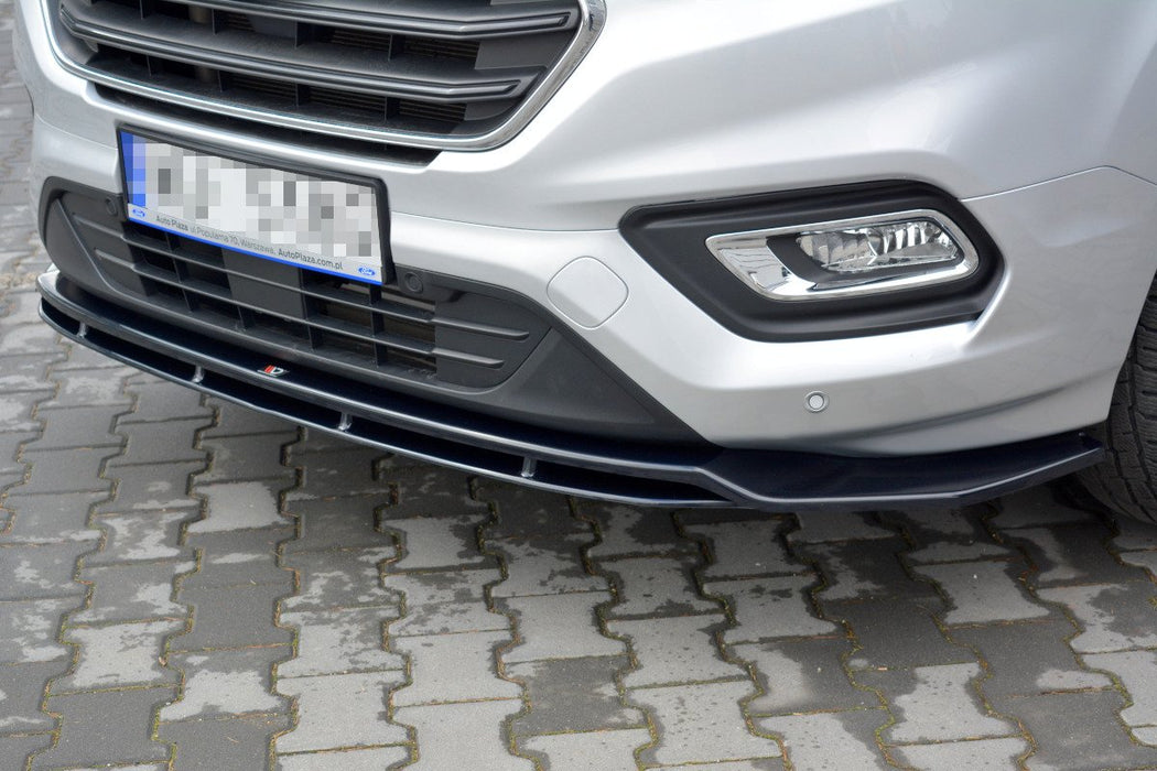 Maxton Design Front Splitter V.1 Ford Transit Custom Mk1 Facelift / Tourneo Custom Mk1 Facelift