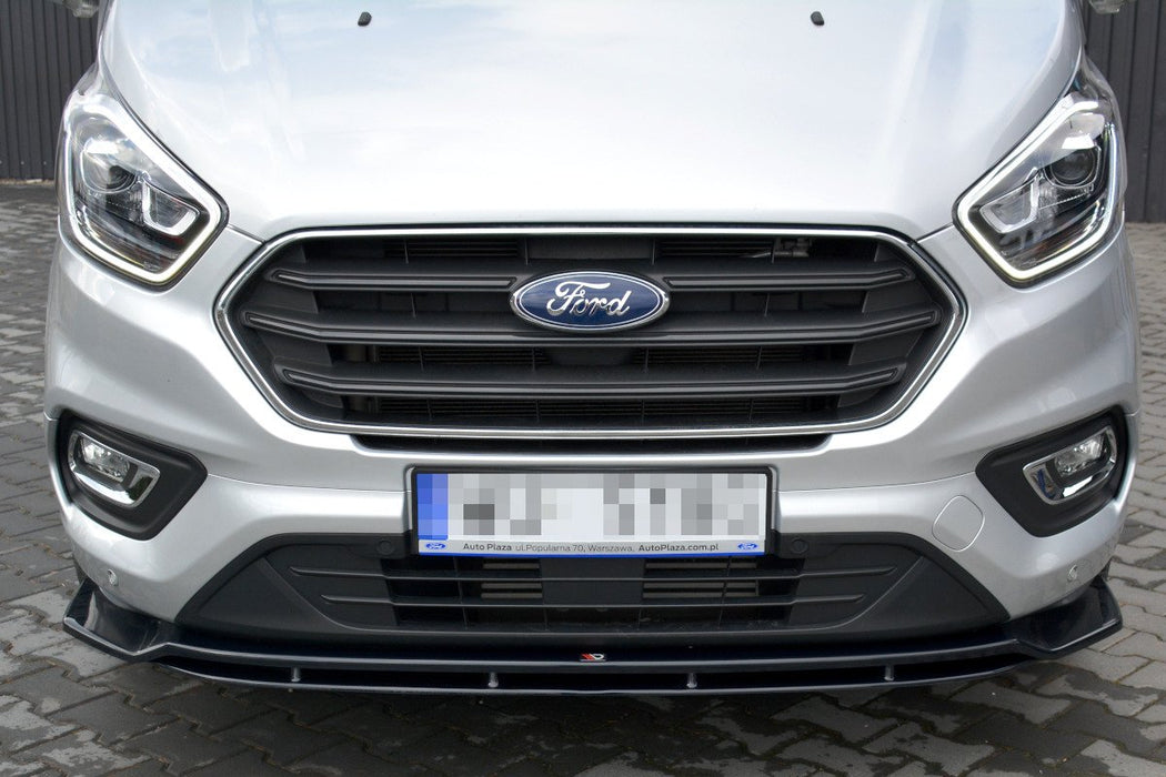 Maxton Design Front Splitter V.1 Ford Transit Custom Mk1 Facelift / Tourneo Custom Mk1 Facelift