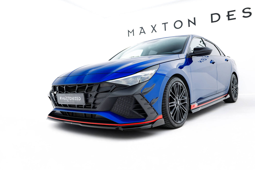 Maxton Design Front Splitter V.1 Hyundai Elantra N Mk7