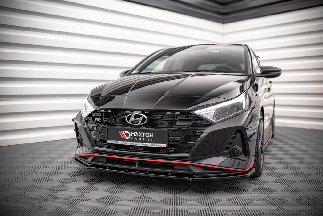 Maxton Design Front Splitter V.1 Hyundai I20 N Mk3