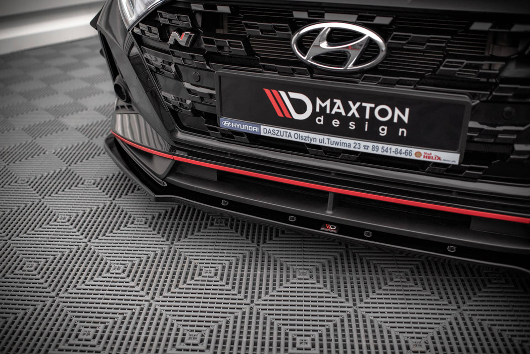 Maxton Design Front Splitter V.1 Hyundai I20 N Mk3