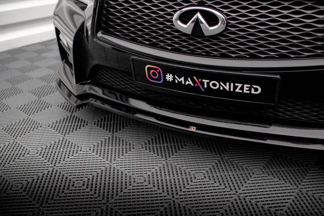 Maxton Design Front Splitter V.1 Infiniti Q50 S Mk1