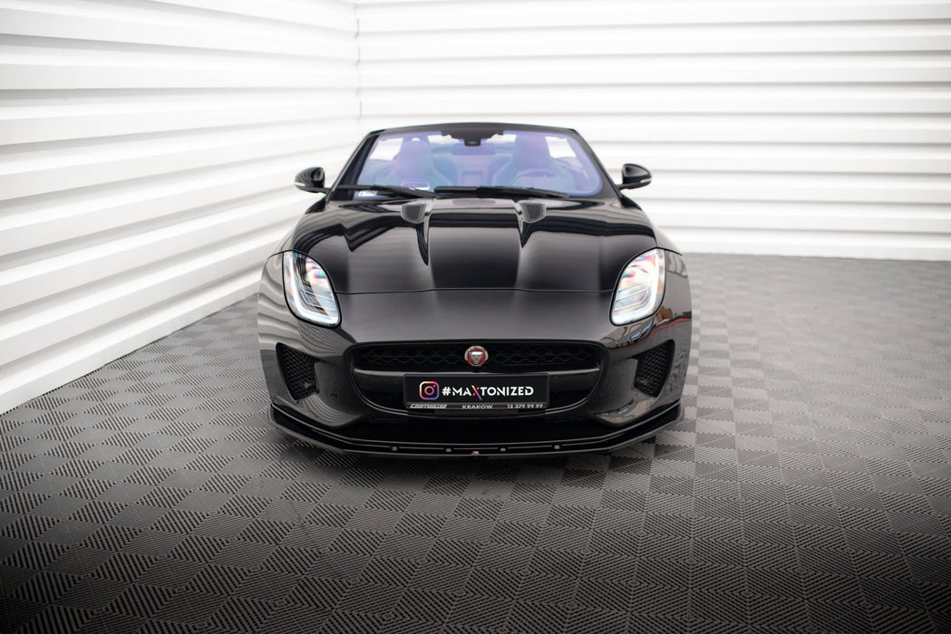 Maxton Design Front Splitter V.1 Jaguar F-Type Mk1 Facelift