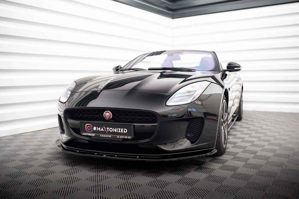 Maxton Design Front Splitter V.1 Jaguar F-Type Mk1 Facelift