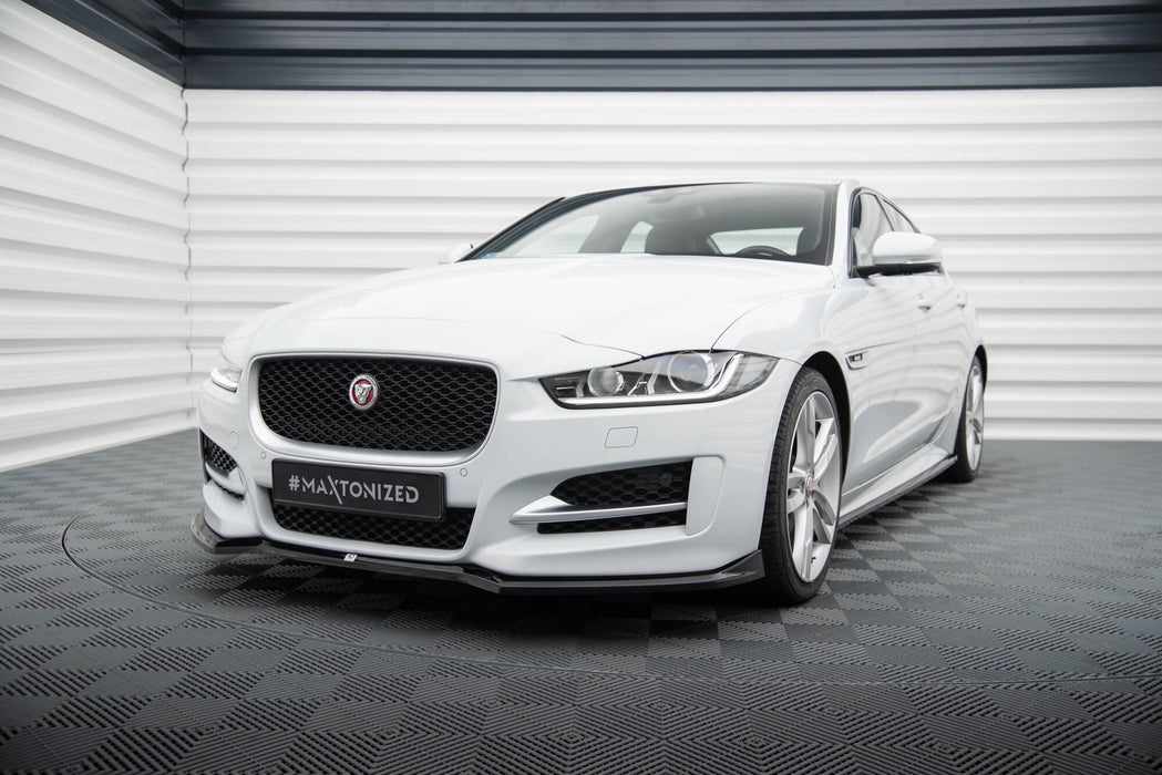 Maxton Design Front Splitter V.1 Jaguar XE R-Sport X760