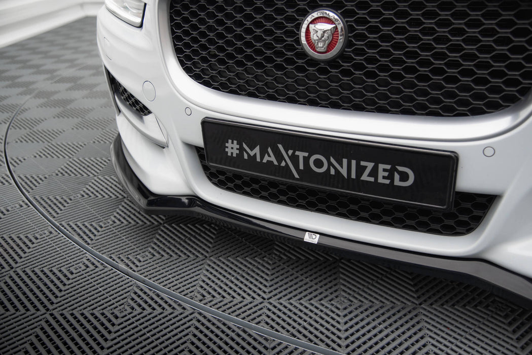 Maxton Design Front Splitter V.1 Jaguar XE R-Sport X760