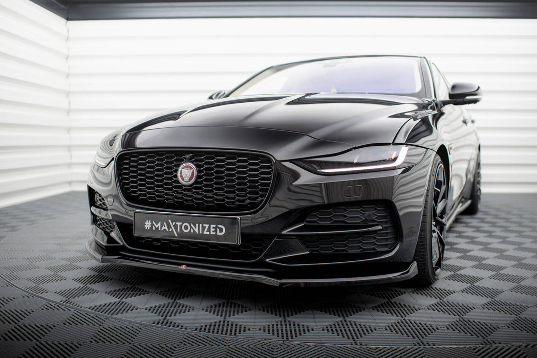 Maxton Design Front Splitter V.1 Jaguar XE X760 Facelift