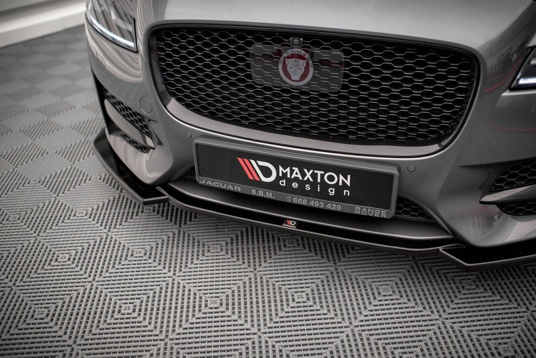 Maxton Design Front Splitter V.1 Jaguar XF R-Sport Mk2