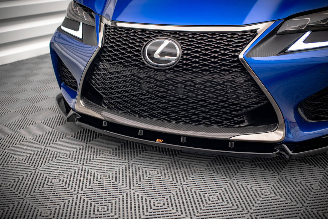 Maxton Design Front Splitter V.1 Lexus GS F Mk4 Facelift