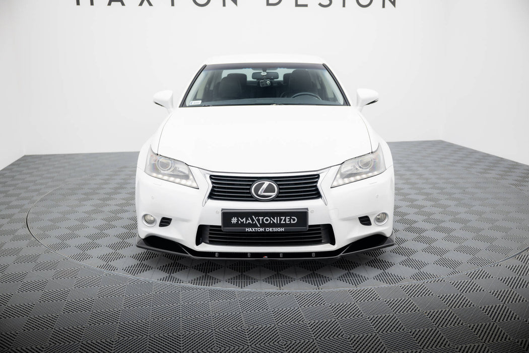 Maxton Design Front Splitter  V.1 Lexus GS Mk4 (L10)
