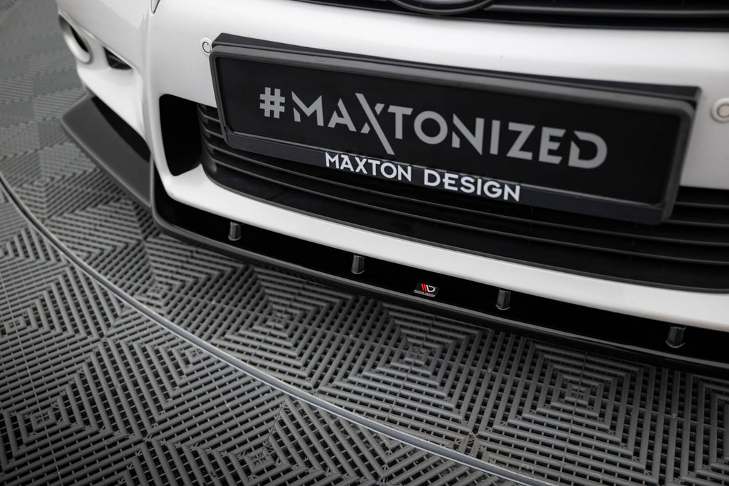 Maxton Design Front Splitter  V.1 Lexus GS Mk4 (L10)