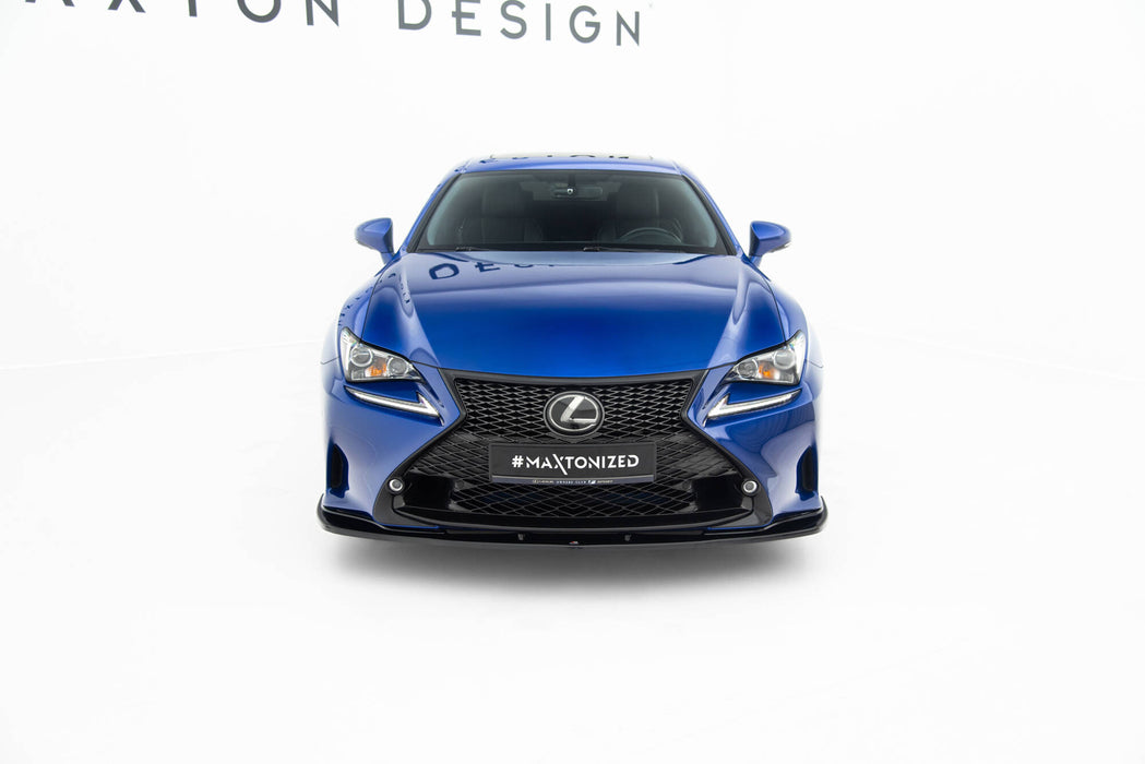 Maxton Design Front Splitter V.1 Lexus RC Mk1