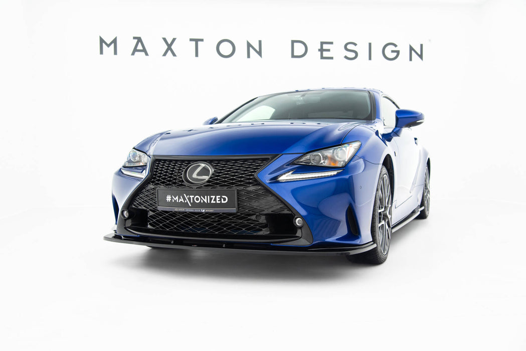 Maxton Design Front Splitter V.1 Lexus RC Mk1