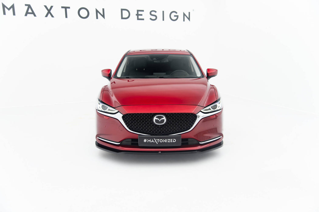 Maxton Design Front Splitter V.1 Mazda 6 Mk3 Facelift