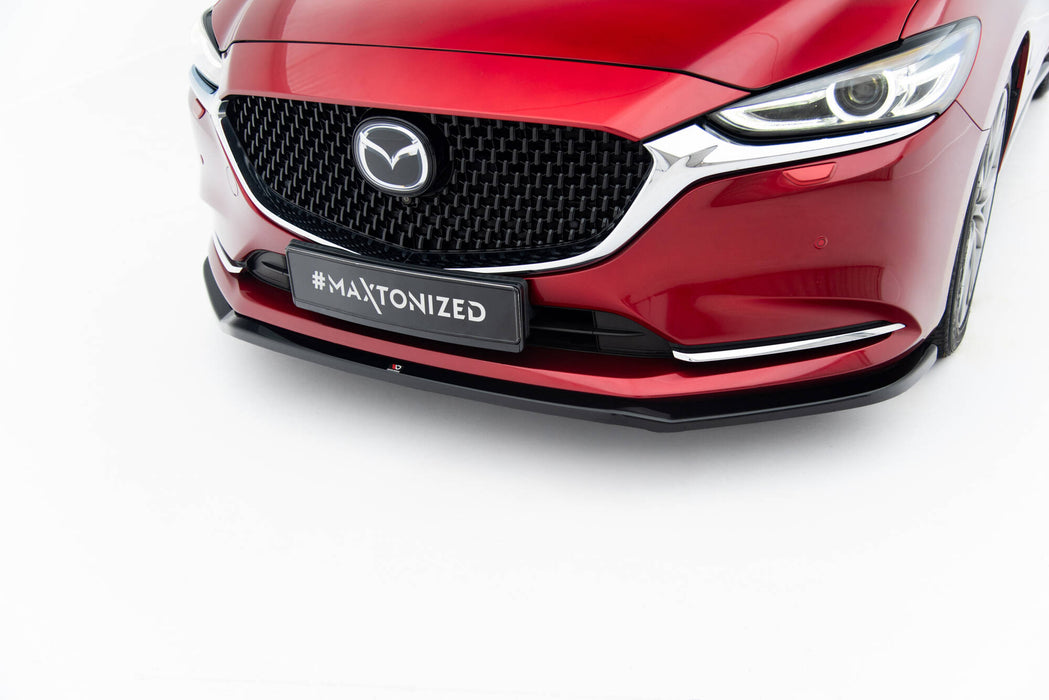 Maxton Design Front Splitter V.1 Mazda 6 Mk3 Facelift