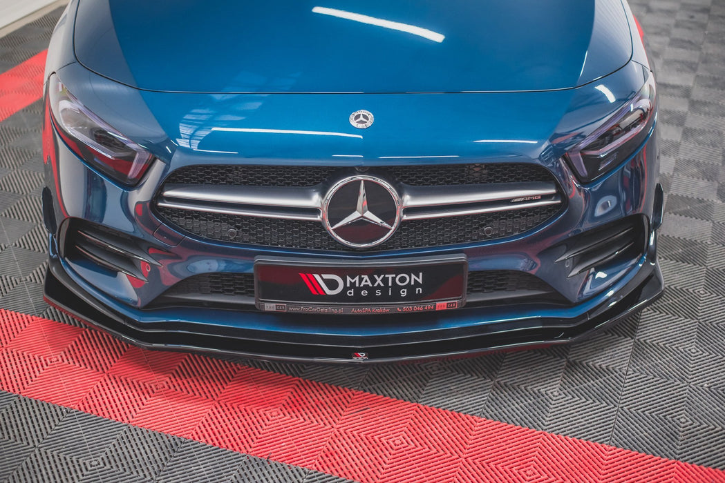 Maxton Design Front Splitter V.1 Mercedes A35 AMG Aero W177