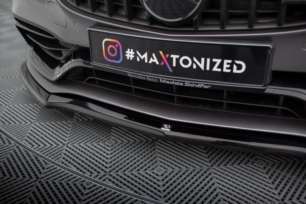 Maxton Design Front Splitter V.1 Mercedes-AMG C63 Sedan / Estate W205 Facelift