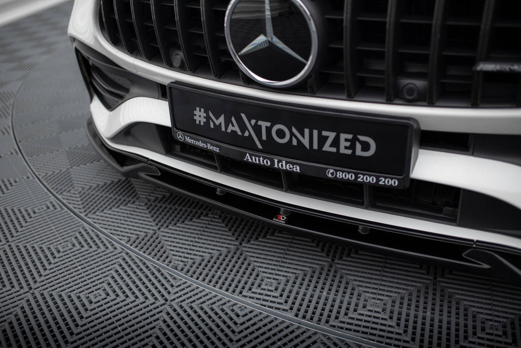 Maxton Design Front Splitter V.1 Mercedes-Benz C AMG-Line / 43 AMG W206