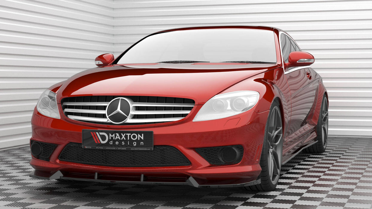 Maxton Design Front Splitter V.1 Mercedes-Benz CL 63 AMG C216