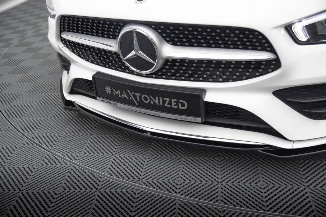 Maxton Design Front Splitter V.1 Mercedes-Benz CLA A35 AMG / AMG-Line C118
