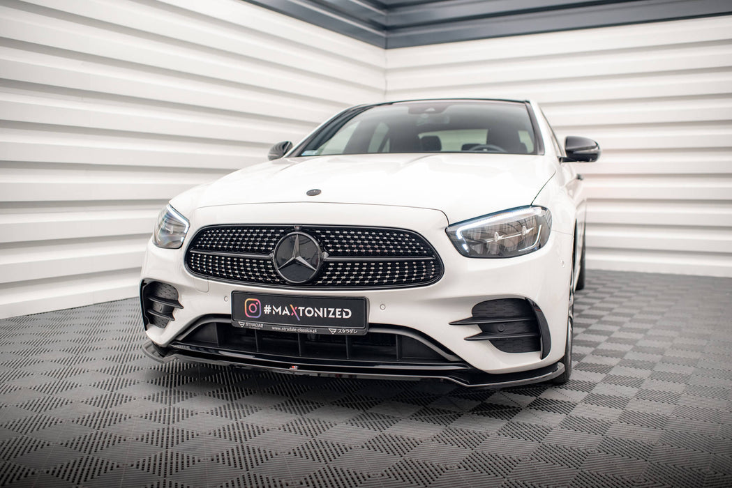 Maxton Design Front Splitter V.1 Mercedes-Benz E AMG-Line W213 Facelift