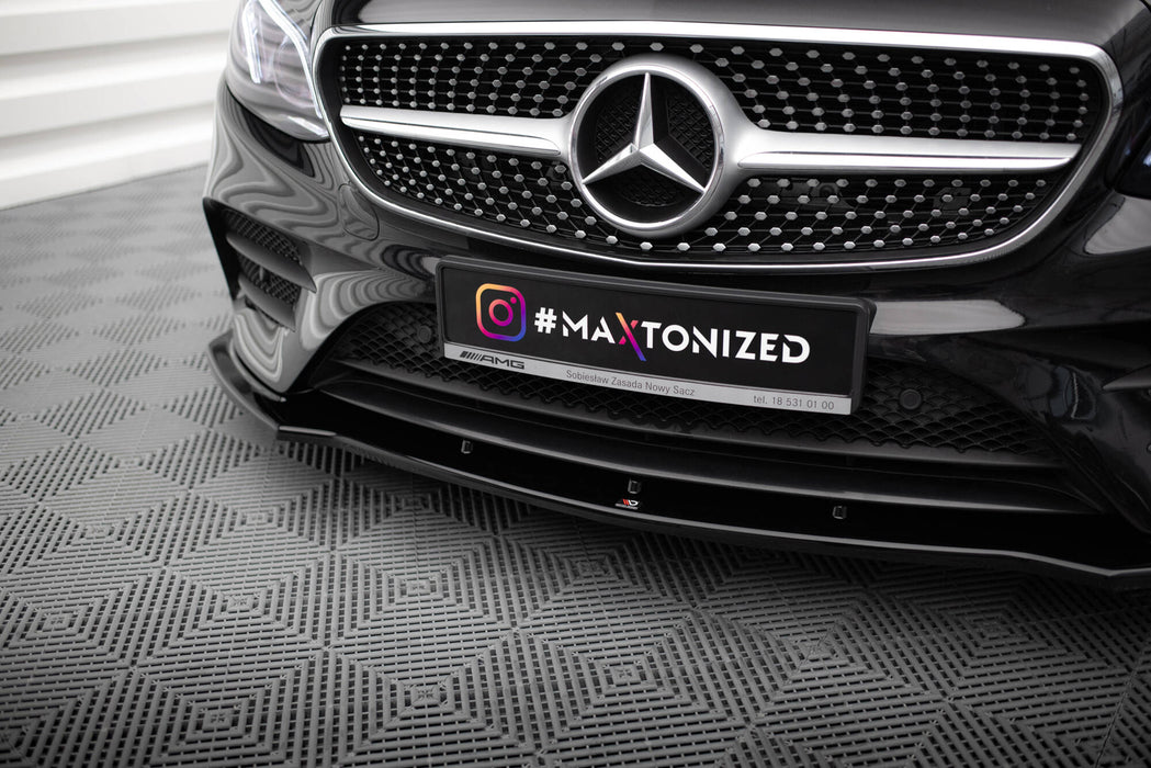 Maxton Design Front Splitter V.1 Mercedes-Benz E-Class W213 Coupe (C238) / Cabriolet (A238) AMG-Line / 53 AMG
