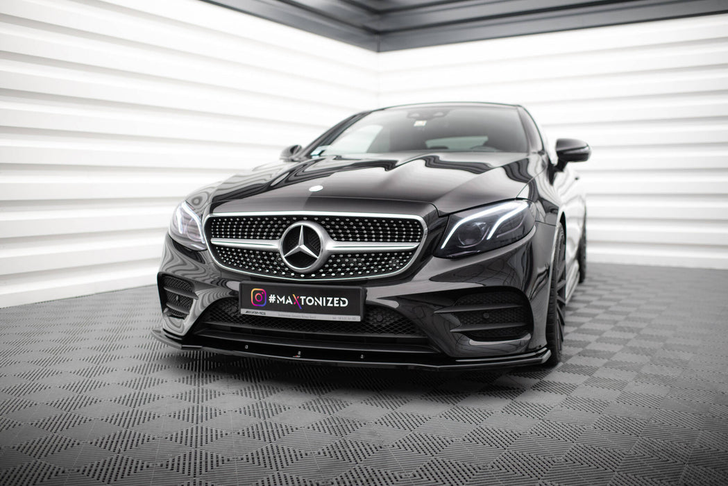 Maxton Design Front Splitter V.1 Mercedes-Benz E-Class W213 Coupe (C238) / Cabriolet (A238) AMG-Line / 53 AMG
