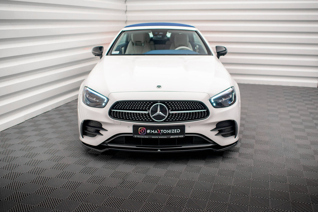 Maxton Design Front Splitter V.1 Mercedes-Benz E-Class W213 Coupe Facelift (C238 Facelift) / Cabriolet (A238 Facelift) AMG-Line / 53 AMG