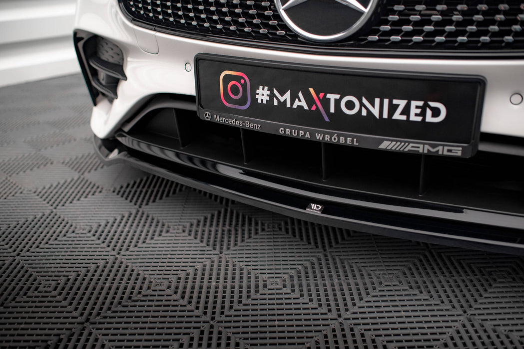 Maxton Design Front Splitter V.1 Mercedes-Benz E-Class W213 Coupe Facelift (C238 Facelift) / Cabriolet (A238 Facelift) AMG-Line / 53 AMG