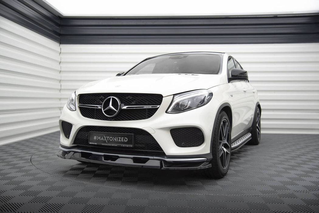 Maxton Design Front Splitter V.1 Mercedes-Benz GLE Coupe 43 AMG / AMG-Line C292
