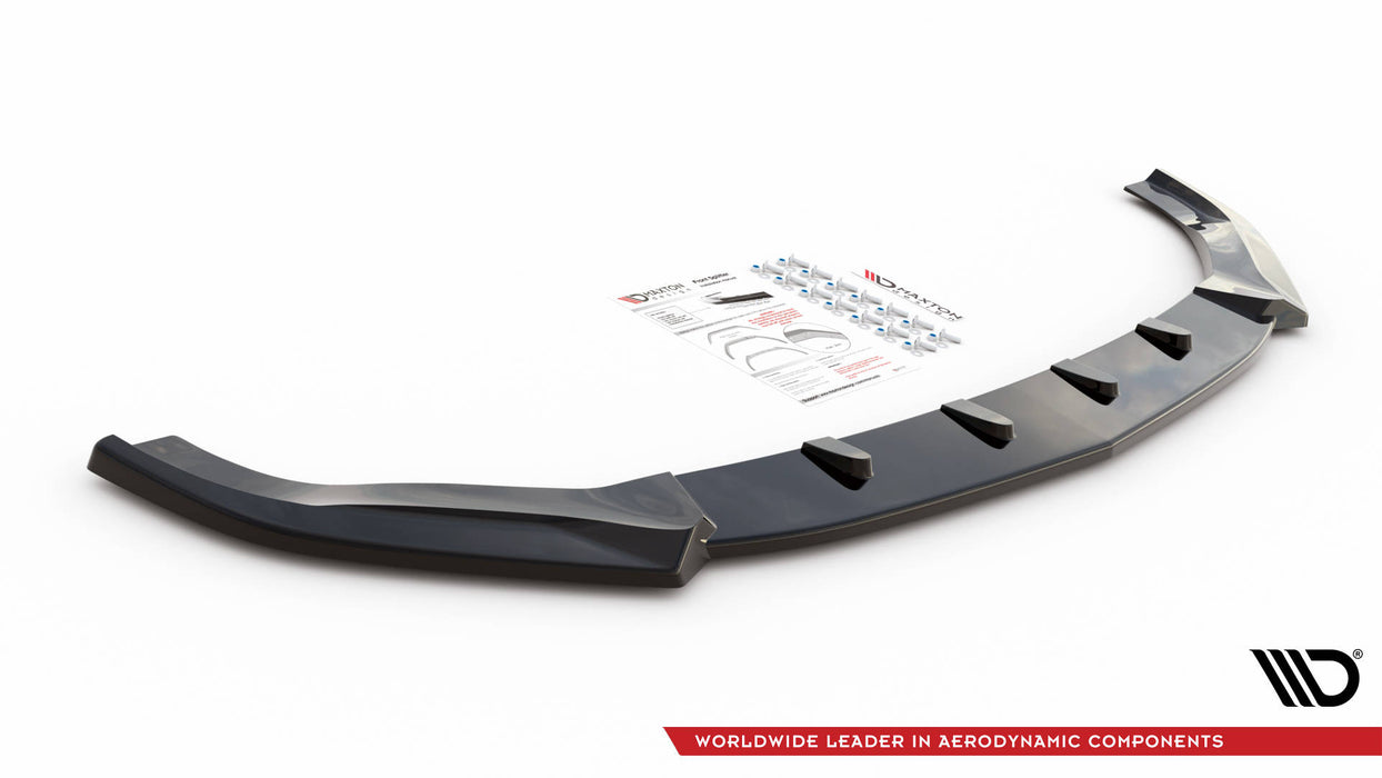 Maxton Design Front Splitter V.1 Mercedes-Benz GLE Coupe / SUV 63 AMG C292 / W166