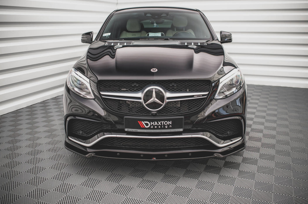 Maxton Design Front Splitter V.1 Mercedes-Benz GLE Coupe / SUV 63 AMG C292 / W166