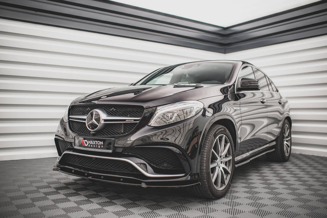 Maxton Design Front Splitter V.1 Mercedes-Benz GLE Coupe / SUV 63 AMG C292 / W166