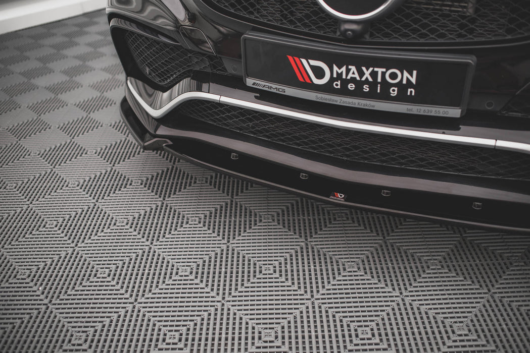 Maxton Design Front Splitter V.1 Mercedes-Benz GLE Coupe / SUV 63 AMG C292 / W166