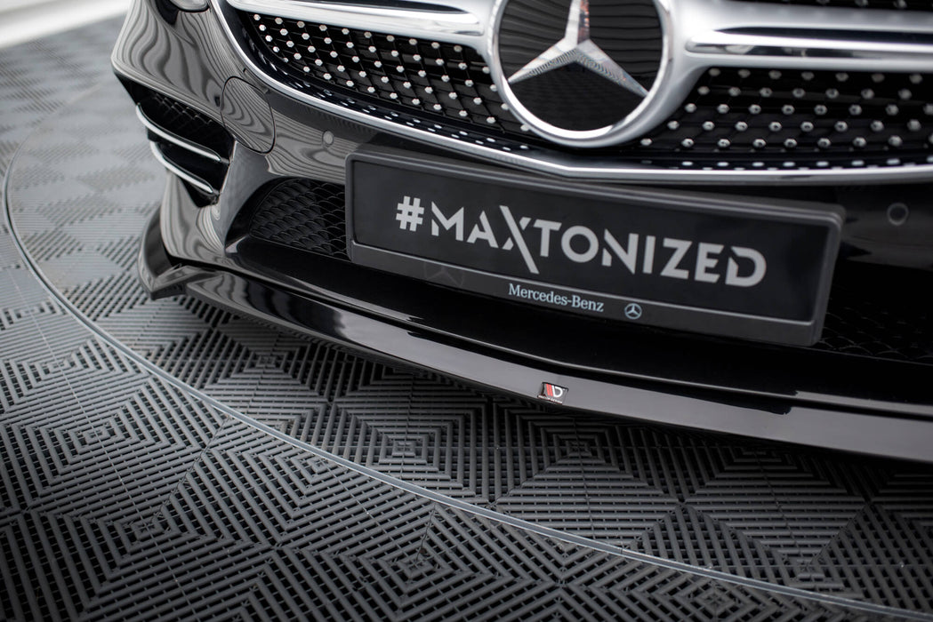 Maxton Design Front Splitter V.1 Mercedes-Benz S Coupe AMG-Line C217 Facelift