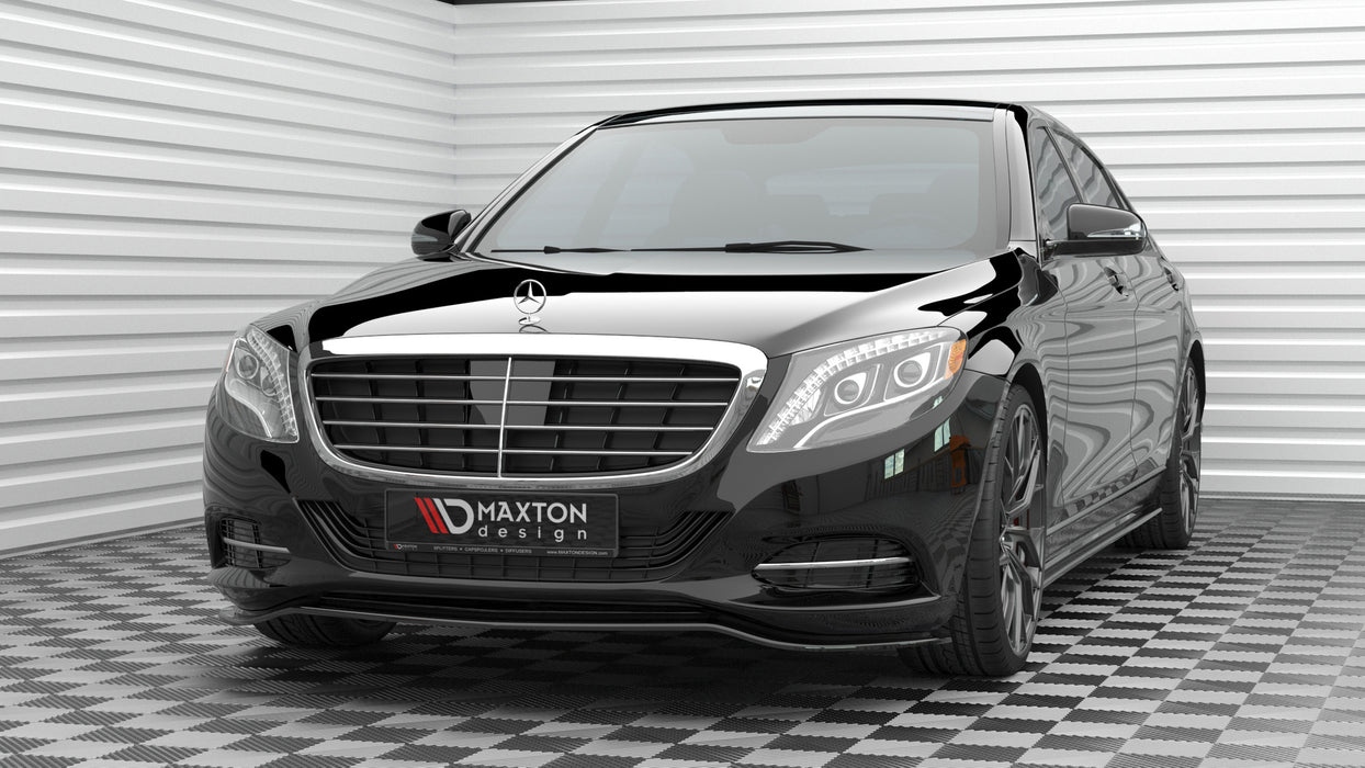 Maxton Design Front Splitter V.1 Mercedes-Benz S W222