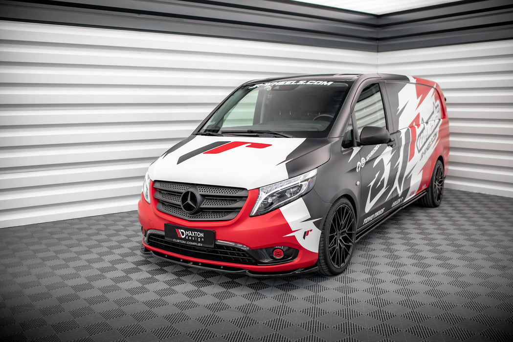 Maxton Design Front Splitter V.1 Mercedes-Benz Vito W447 Facelift