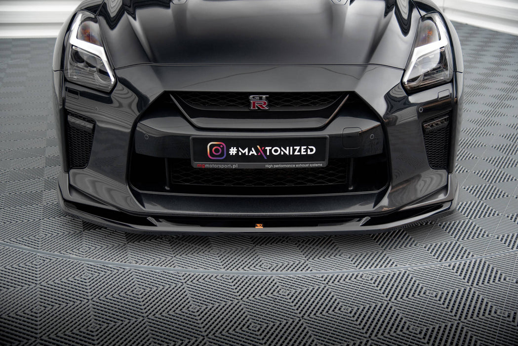 Maxton Design Front Splitter V.1 Nissan GTR R35 Facelift