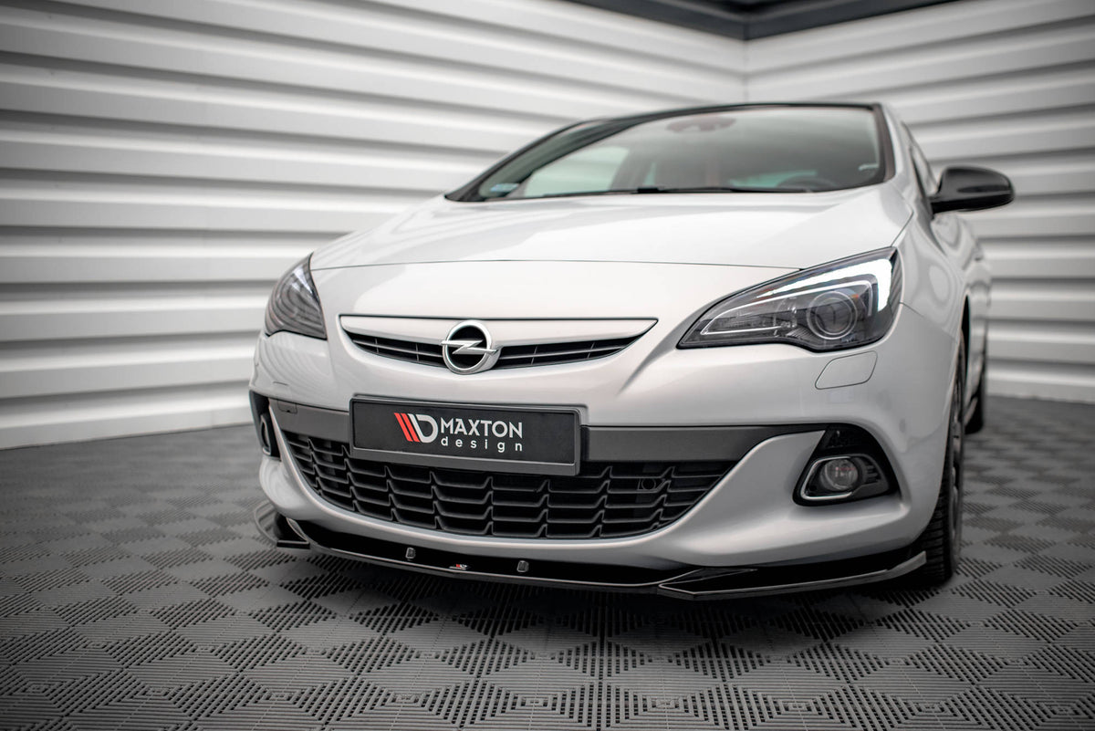 Maxton Design Front Splitter V.1 Opel Astra GTC OPC-Line J — Maxton ...