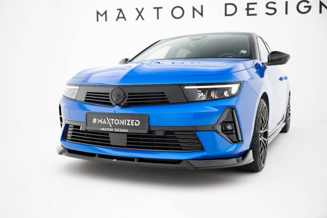 Maxton Design Front Splitter  V.1 Opel Astra L (MK6)