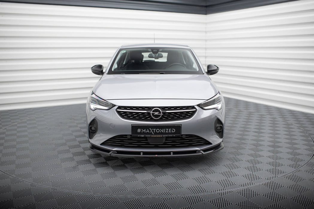 Maxton Design Front Splitter V.1 Opel Corsa F ( Mk6)