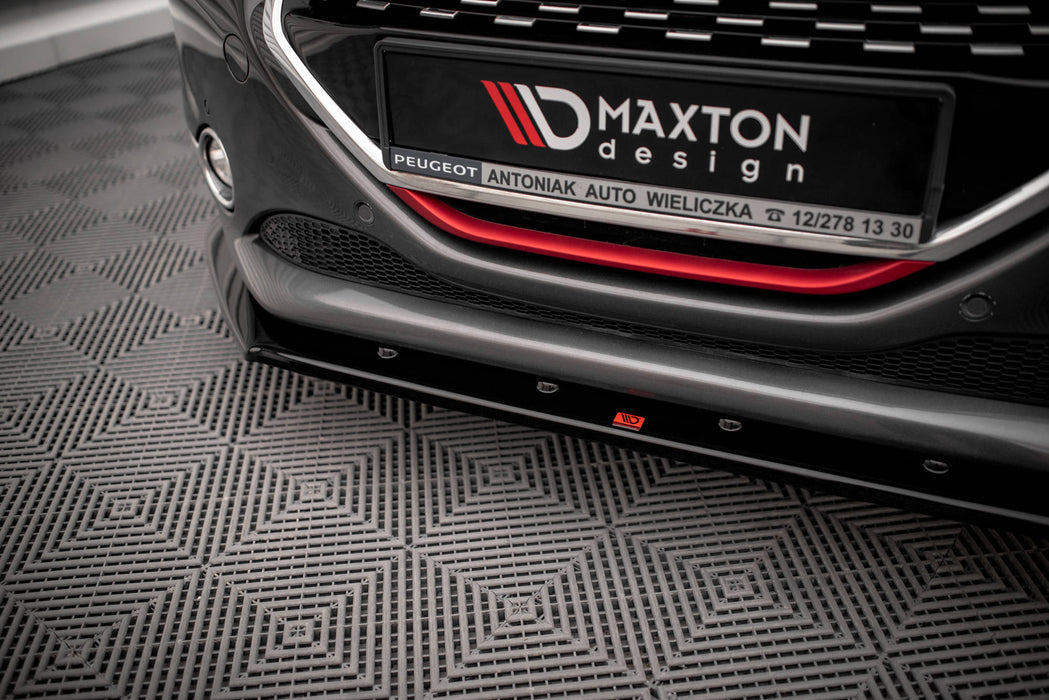 Maxton Design Front Splitter V.1 Peugeot 208 GTi Mk1