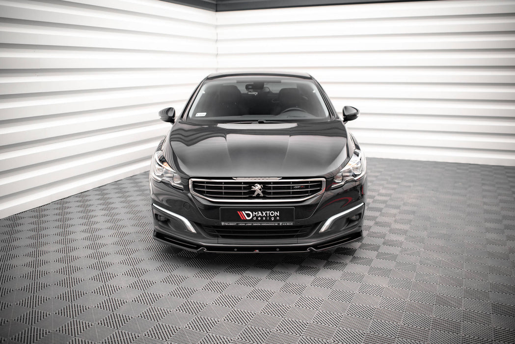 Maxton Design Front Splitter V.1 Peugeot 508 GT Mk1 Facelift