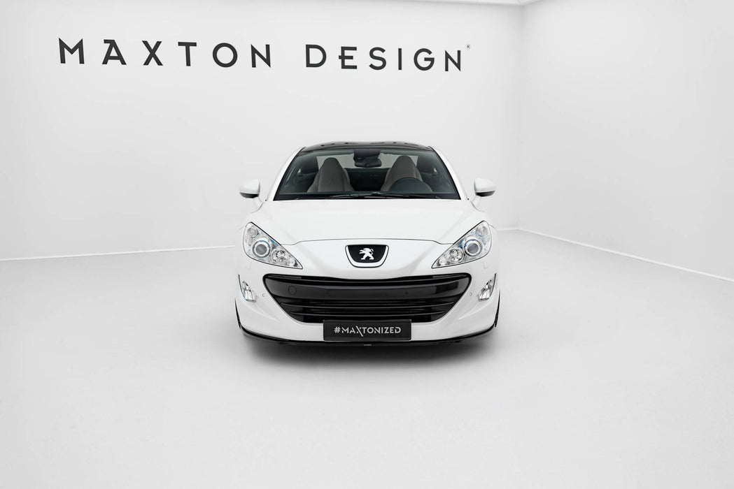 Maxton Design Front Splitter V.1 Peugeot RCZ Mk1
