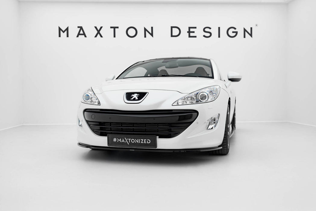 Maxton Design Front Splitter V.1 Peugeot RCZ Mk1
