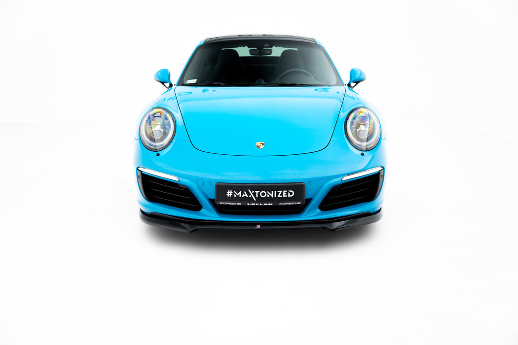 Maxton Design Front Splitter V.1 Porsche 911 Carrera 991 Facelift