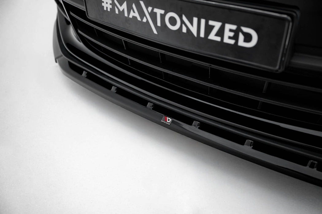 Maxton Design Front Splitter V.1 Porsche Panamera E-Hybrid / Panamera 4S 971
