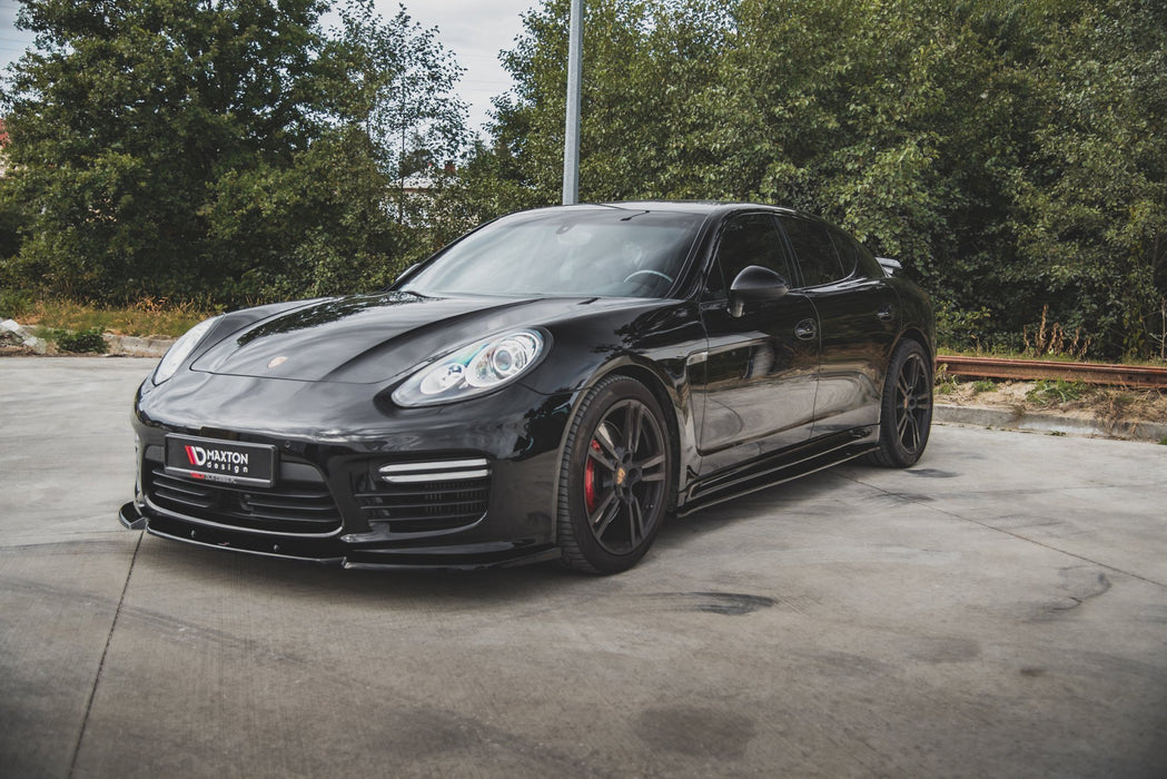 Maxton Design Front Splitter V.1 Porsche Panamera Turbo 970 Facelift